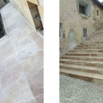Rénovation d'un escalier extérieur et d'une terrasse